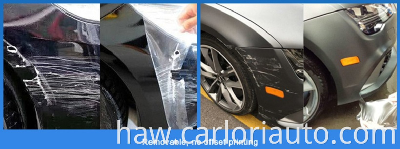 Removable Automotive Paint Protection Film